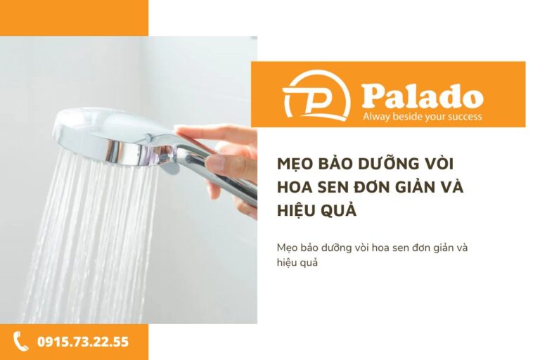 Mẹo bảo dưỡng vòi hoa sen đơn giản và hiệu quả