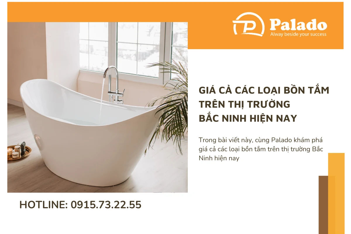 Giá cả các loại bồn tắm trên thị trường Bắc Ninh hiện nay