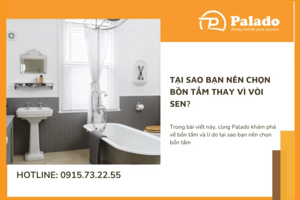 Tại Sao Bạn Nên Chọn Bồn Tắm Thay Vì Vòi Sen