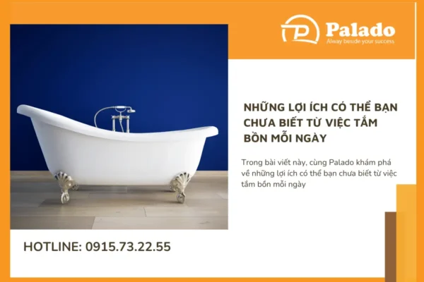 Những lợi ích có thể bạn chưa biết từ việc tắm bồn mỗi ngày