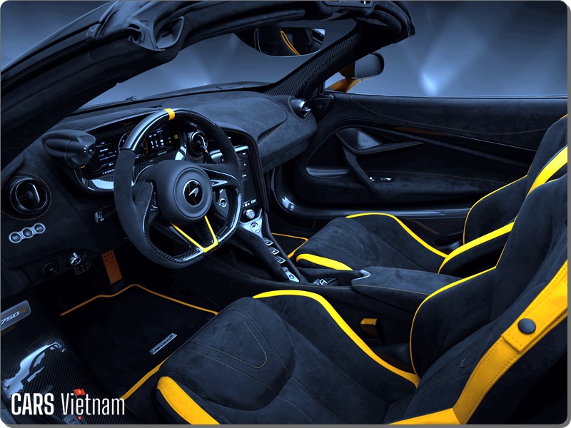 McLaren 750S Spider MSO Orange Coriolis ra mat Viet Nam Gia tu 29 ty 2
