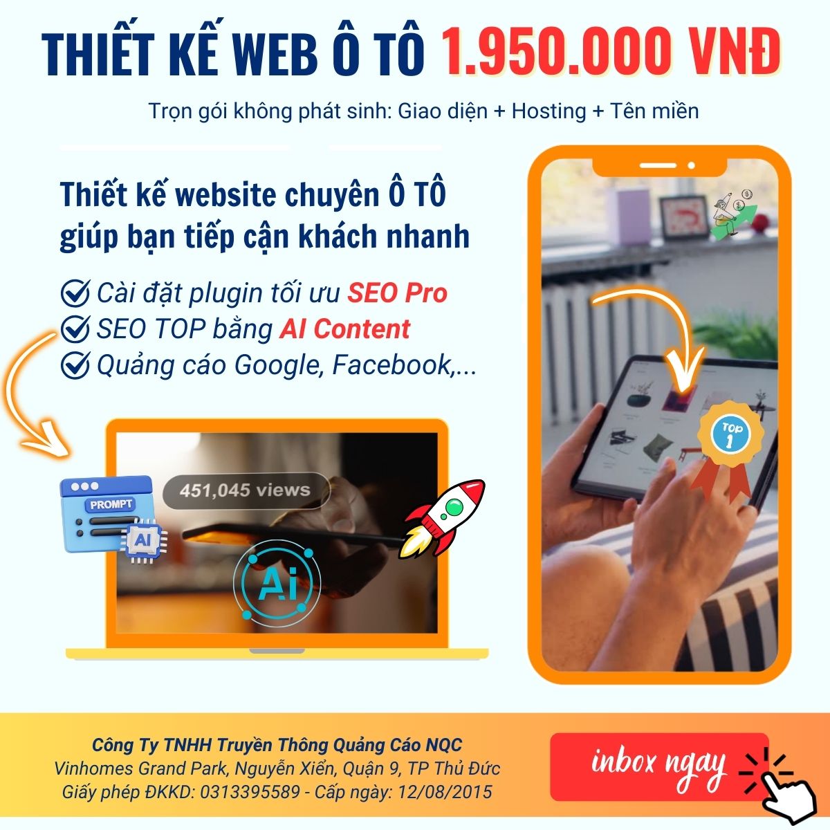 THIET KE WEB O TO