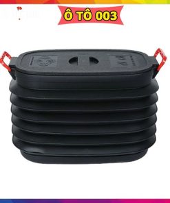 Thùng đựng đồ Gấp gọn co dãn để cốp Ô Tô dung tích 40L