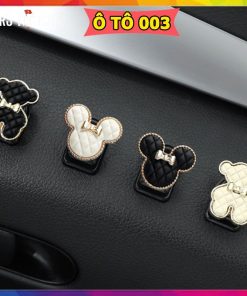 Móc Mini dán Taplo hình hoa, gấu xinh xắn, dễ thương