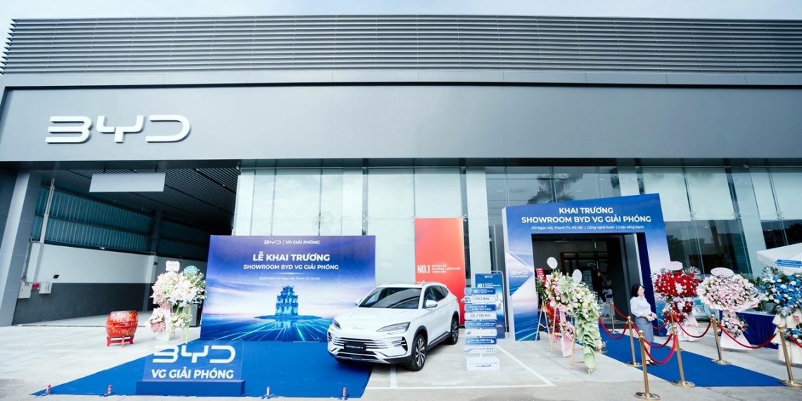 BYD VG Giải Phóng chính thức khai trương tại Hà Nội