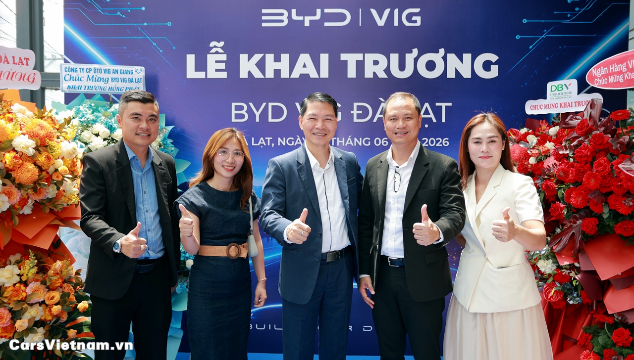 BYD VIG Da Lat chinh thuc khai truong %E2%80%93 Diem hen moi cua xe nang luong moi tai Tay Nguyen