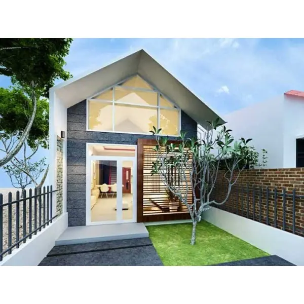 Mẫu nhà vườn nhỏ đẹp kiểu dáng lồng chim