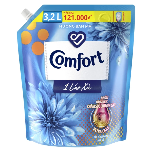 nc6b0e1bb9bc-xe1baa3-ve1baa3i-comfort-me1bb99t-le1baa7n-xe1baa3 Nước Xả Vải Comfort một lần xả