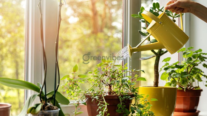 quy-trinh-lam-dat-de-trong-cay-tren-ban-cong-5 Tưới nước