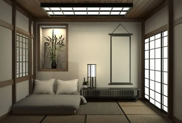 Thiết kế phòng ngủ kiểu Nhật