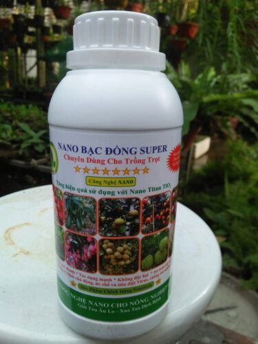 Thuốc chế phẩm nano bạc đồng super