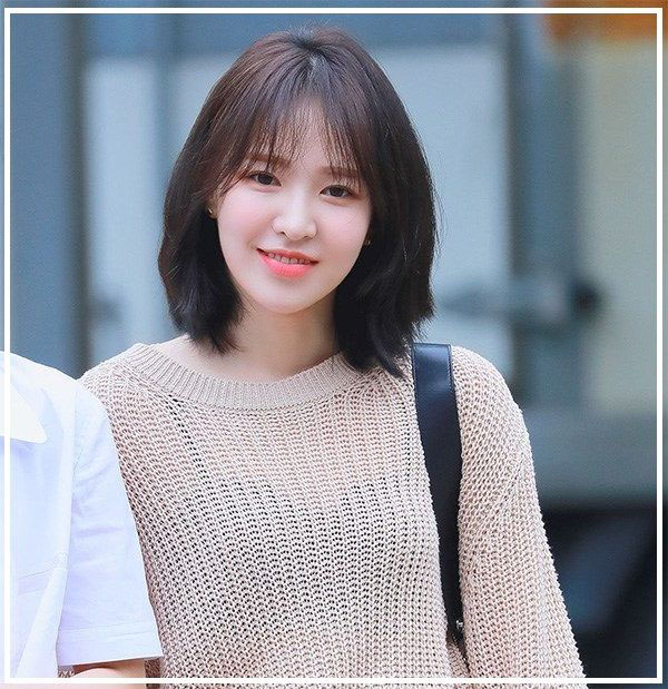 Tóc ngang vai cắt layer