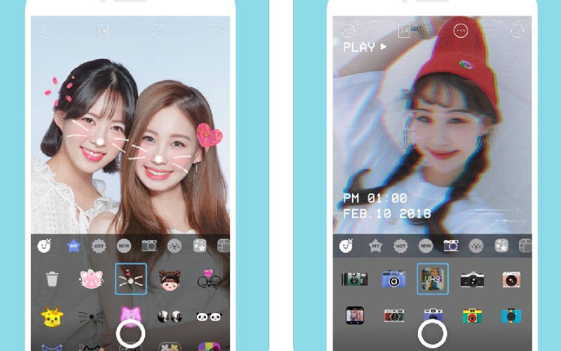 Snow vừa chỉnh ảnh đẹp lại giúp bạn có những video độc đáo