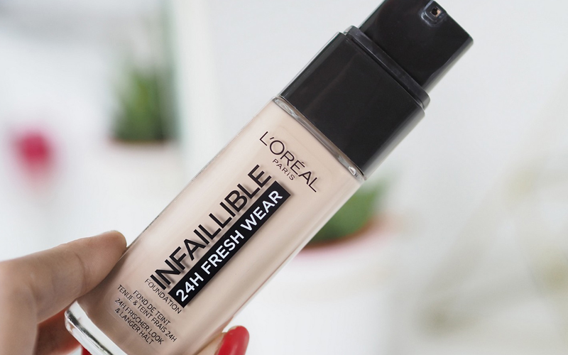L'Oréal Paris Infallible 24h Fresh Wear cho lớp nền tuyệt đẹp