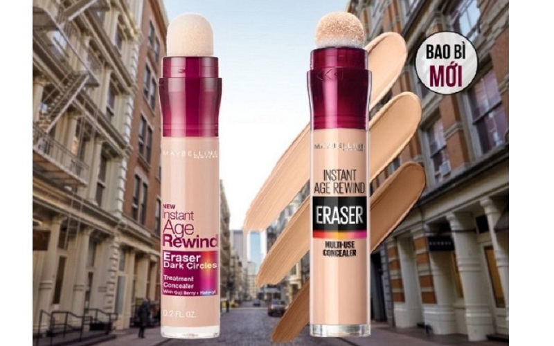 Maybelline Instant Age Rewind với thiết kế mới dễ sử dụng hơn