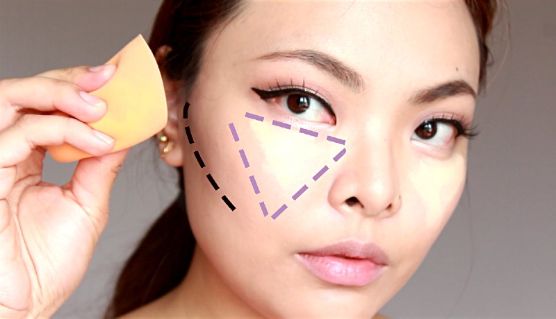 Trang điểm che tàn nhang nên dùng che khuyết điểm trước bước dùng kem nền