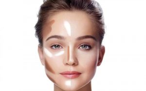 Đánh khối khuôn mặt dài giúp tỷ lệ cân xứng
