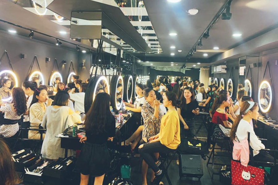 Địa chỉ học makeup cấp tốc ở tại Long Xuyên - Nustudio