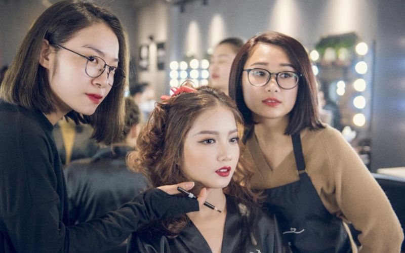 Hình ảnh mẫu trang điểm tại Ái Liên Make Up