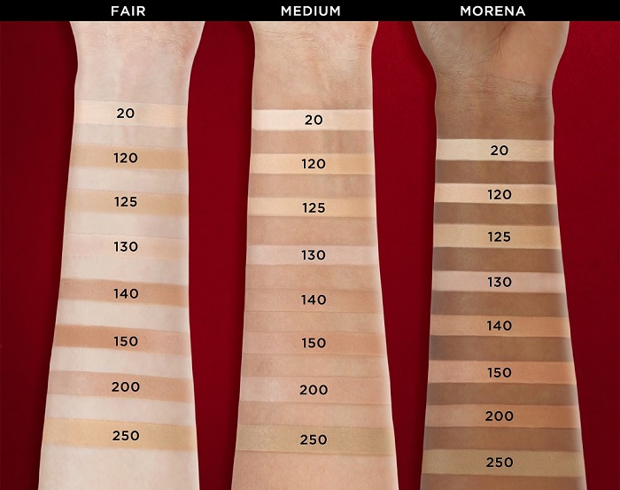 Bảng màu L'Oréal Paris Infallible 24h Fresh Wear