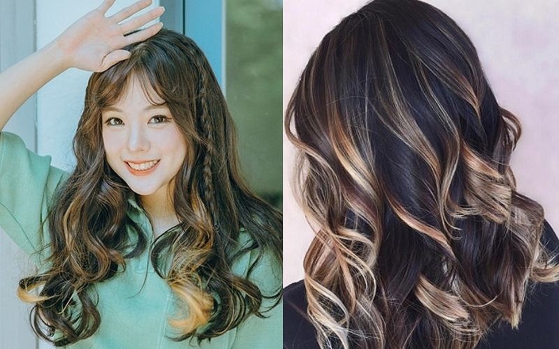 Tóc màu nâu đen tông lạnh mang theo vẻ đẹp dịu dàng, đằm thắm cho nàng