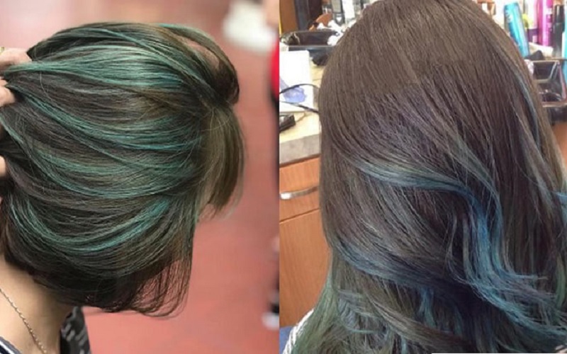 Hơn 100 ảnh về màu xanh rêu tóc nam  daotaoneceduvn