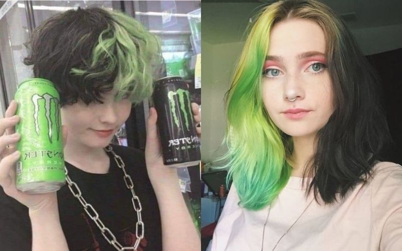 Top 78 về tóc màu xanh neon damrieduvn