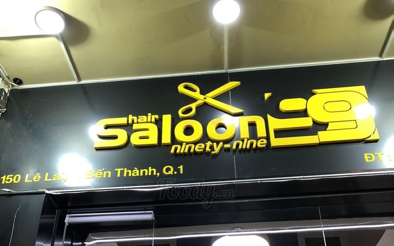 Salon 99 được đánh giá là một trong các tiệm cắt tóc đẹp ở TPHCM