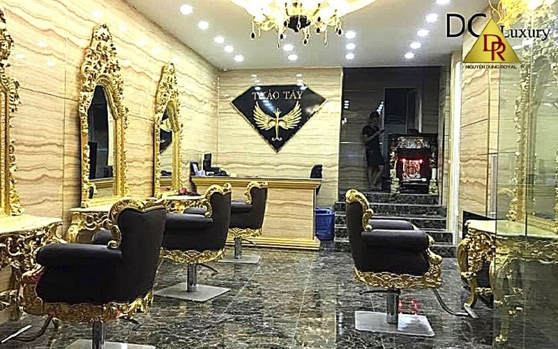 Salon tóc Thảo Tây có cơ sở vật chất khang trang và hiện đại