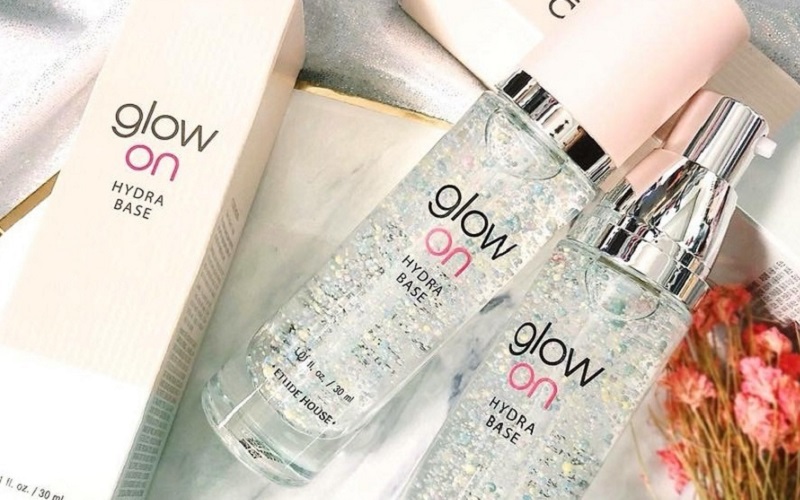 Etude House Glow On Hydra Base là kem lót giúp cấp ẩm cho da khô