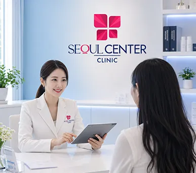 Bác sĩ Seoul Clinic tư vấn cho khách hàng