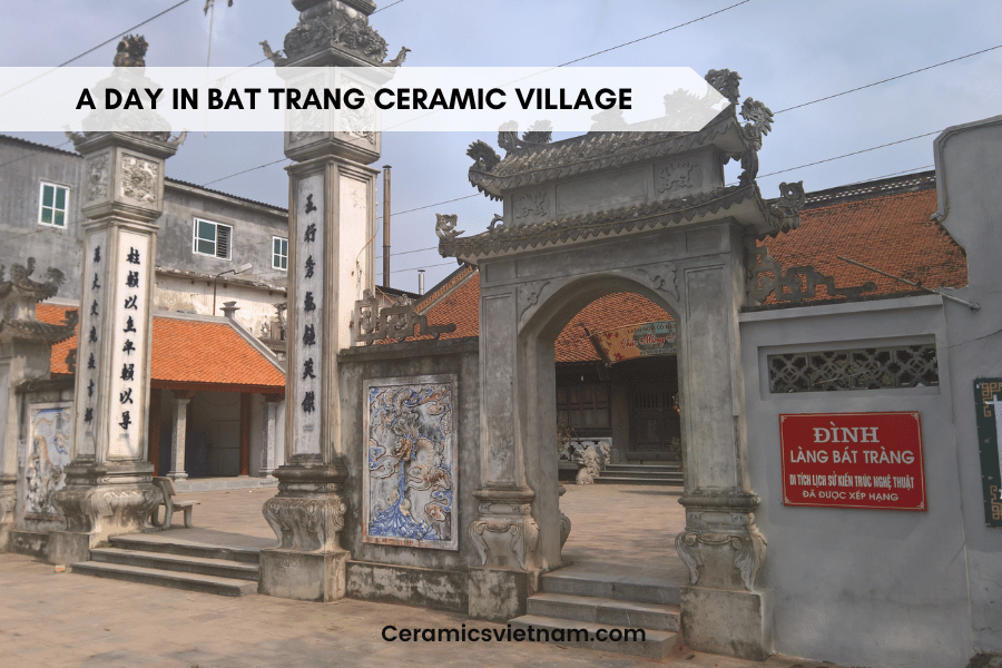 Explore the 500-year-old Bat Trang Pottery Village with numerous fascinating activities