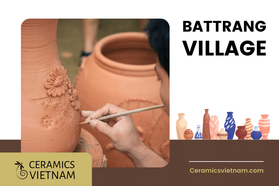 Vietnamese ceramics Making ceramics in Bat Trang traditional craft village (1)