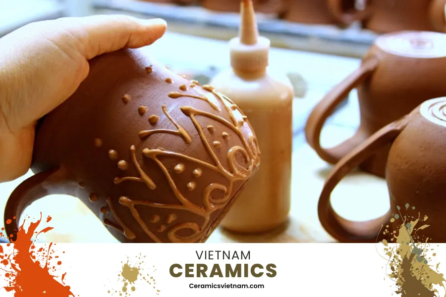 The journey of using ceramic slip for decoration is an art form that demands careful preparation