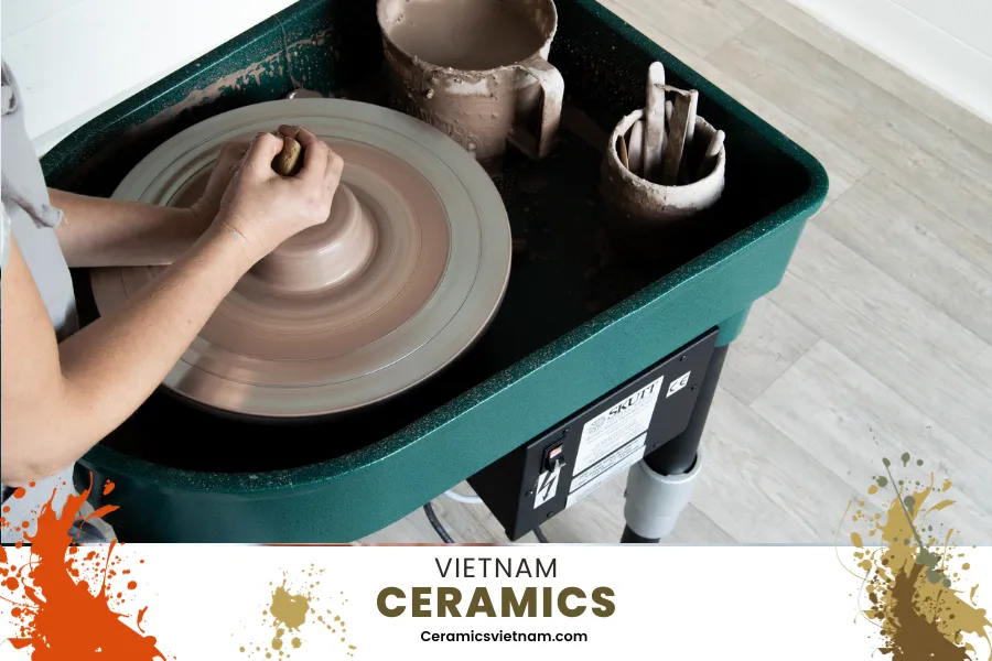 Creating ceramics by hand in Bat Trang Ceramic Village - A meaningful gift for loved ones