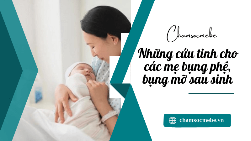 chamsocmebe.vn - Những cứu tinh cho mẹ bụng phệ, bụng mỡ sau sinh