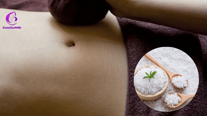 Các phương pháp giảm béo bụng sau sinh mổ với muối