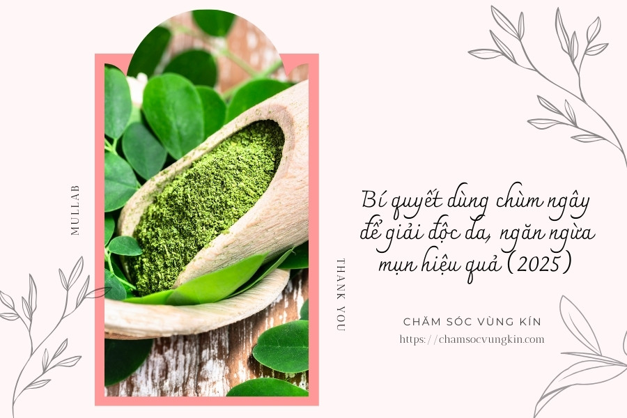 Bí quyết dùng chùm ngây để giải độc da, ngăn ngừa mụn hiệu quả (2025)