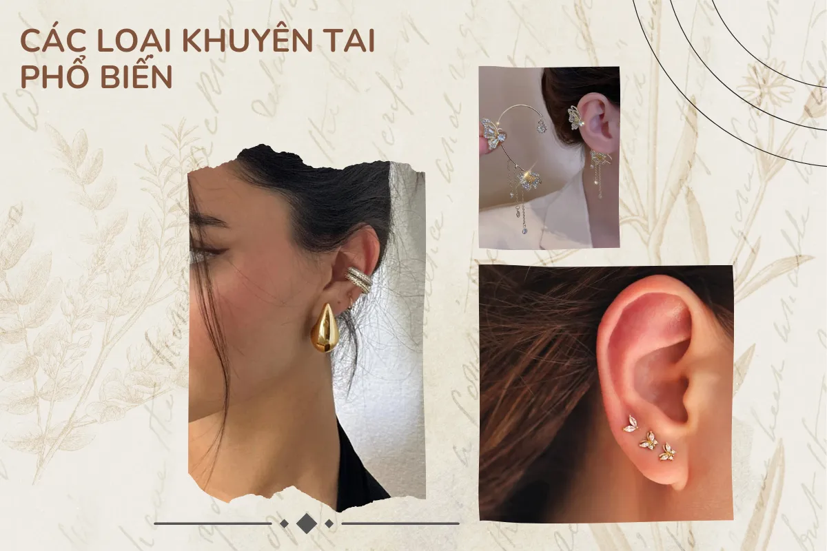 Khuyên tai - từ lịch sử đến hiện đại
