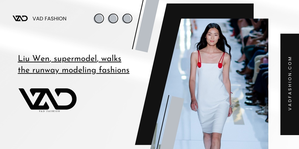Liu Wen, supermodel, walks the runway modeling fashions by designer Diane von Fürstenberg at New York Fashion Week 2013.
