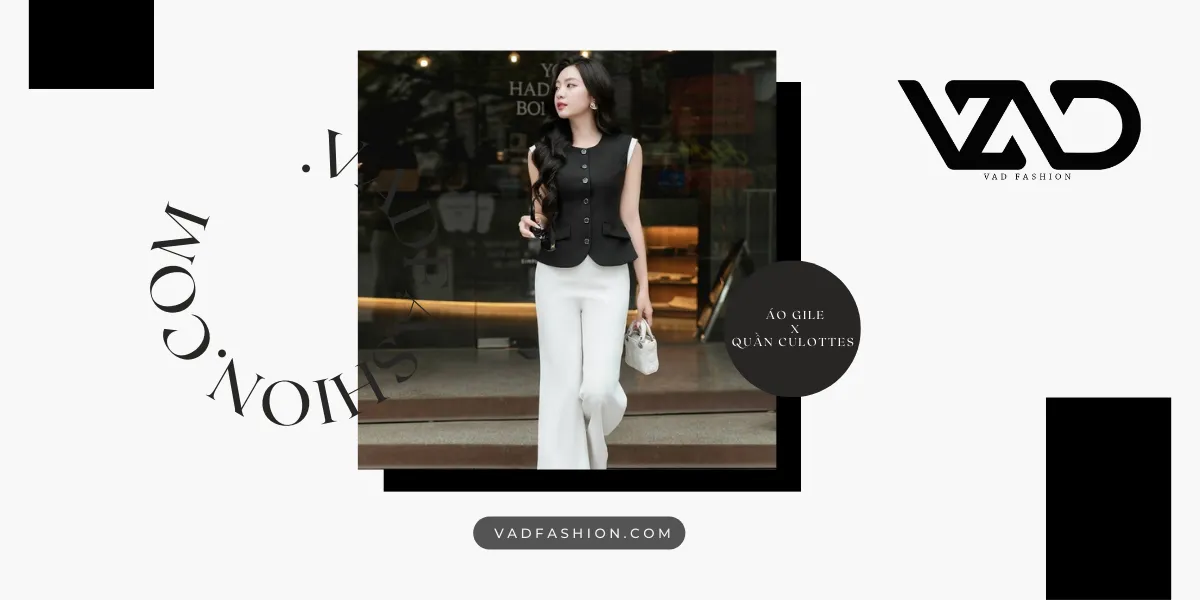 Thanh lịch, độc đáo và đầy cuốn hút khi phối áo cùng với quần Culottes