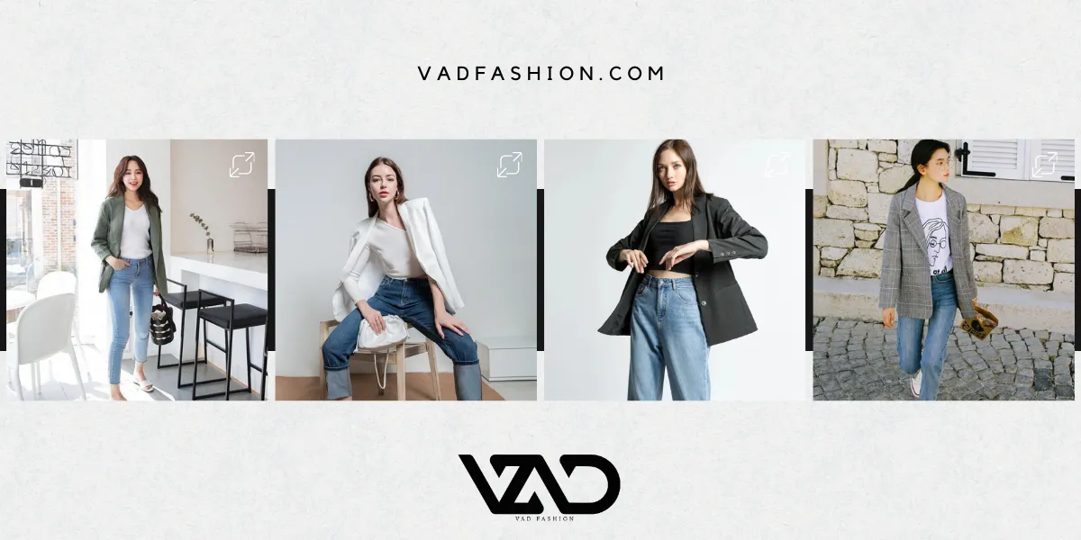 Áo Vest kết hợp với quần jean cạp cao giúp tôn lên vòng eo, tạo nên vẻ ngoài gọn gàng, tinh tế và sang trọng