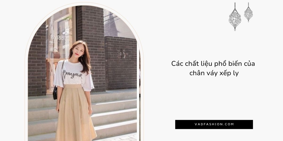 Chân váy xếp ly - Món đồ thời trang không thể thiếu cho phái đẹp