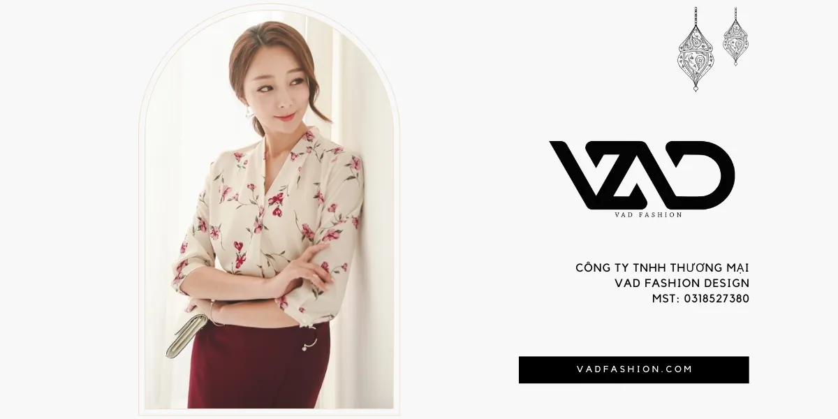 Cổ áo chữ V là lựa chọn tuyệt vời cho những ai yêu thích sự sexy và thanh thoát