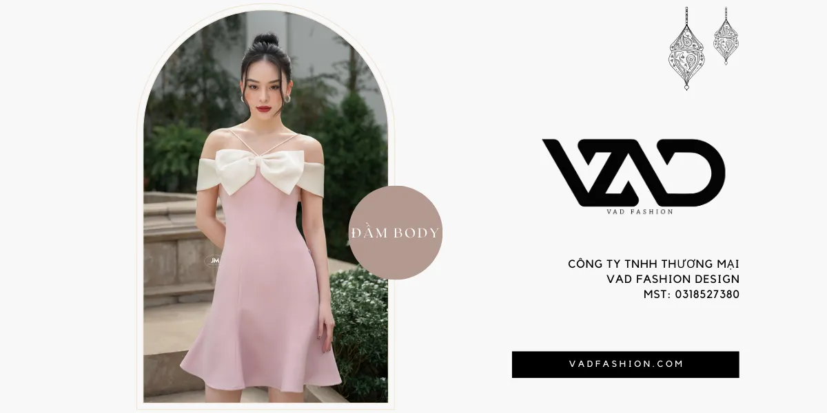 Đầm Body trễ vai nơ – Tôn lên vẻ đẹp nữ tính và quyến rũ