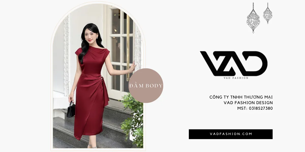 Đầm Body vạt chéo – Mang đến điểm nhấn đầy cuốn hút