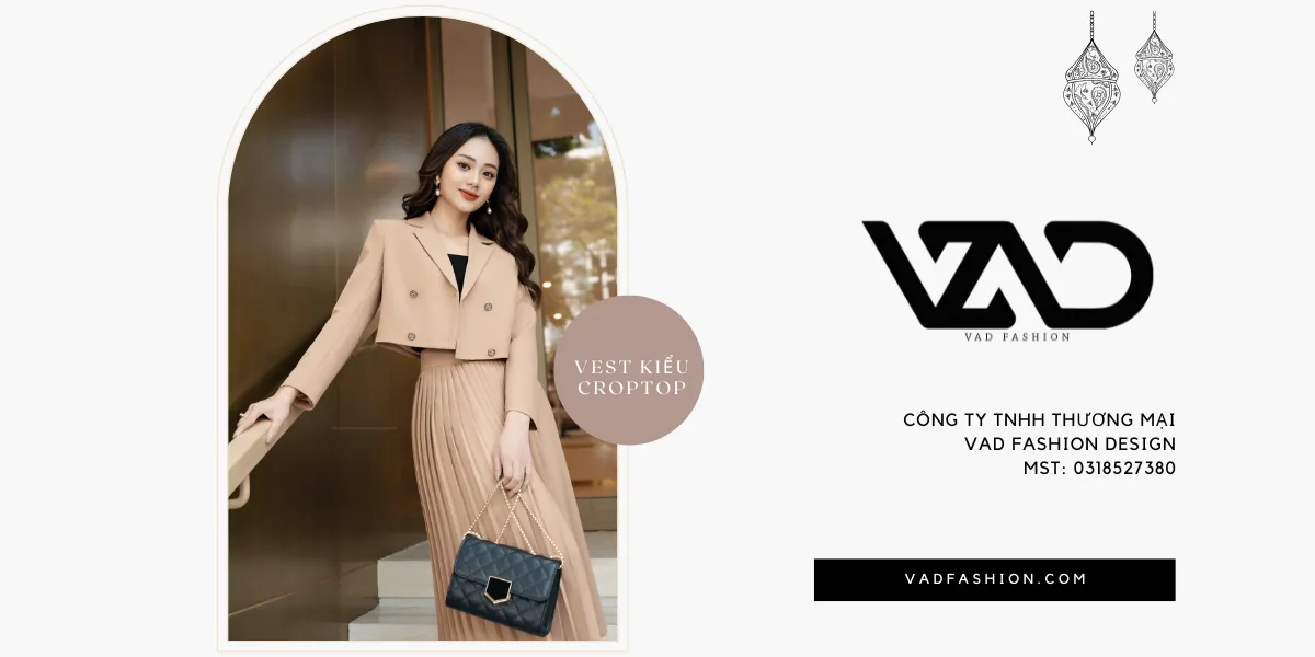 Vest nữ dáng Croptop - Xu hướng thời trang của phái đẹp hiện đại