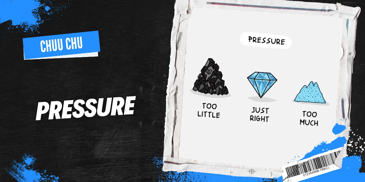 Không có áp lực không có kim cương!