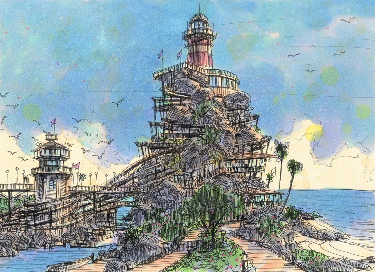 Tác phẩm Diorama The Lighthouse-A - Takanori Aiba