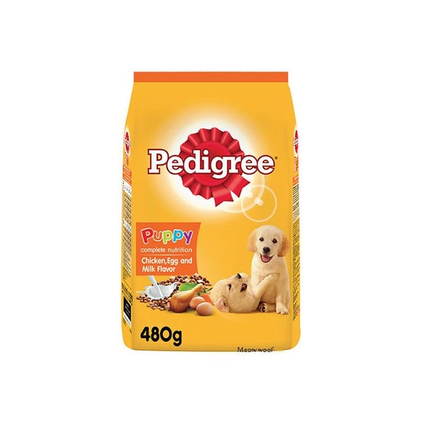 pedigree-puppy-cho-cho-con-vi-ga-trung-va-sua-480g Pedigree - THỨC ĂN HẠT CHO CHÓ CON VỊ GÀ VÀ TRỨNG SỮA 480G